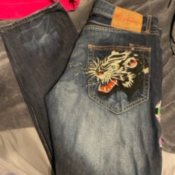 Ed Hardy mens jeans